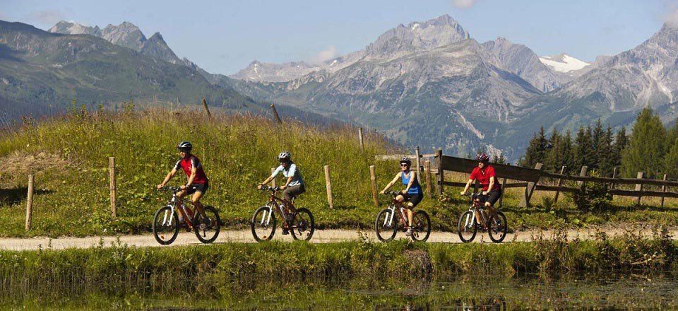 fietsen montafon sankt gallenkirch osterreich werbung udo bernhart