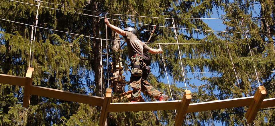 hochseilgarten zauberwinkl oberau wildschonau tourismus