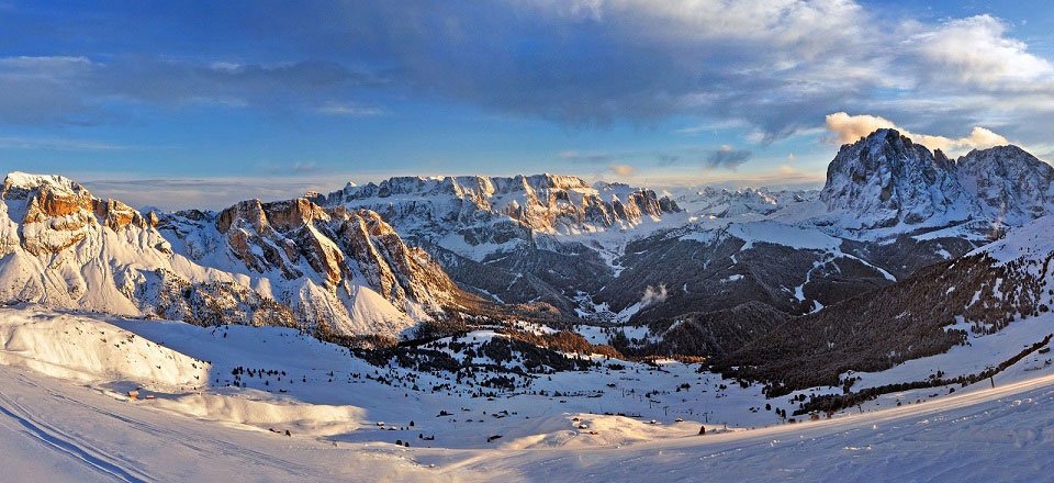 sella ronda skien val gardena dolomieten