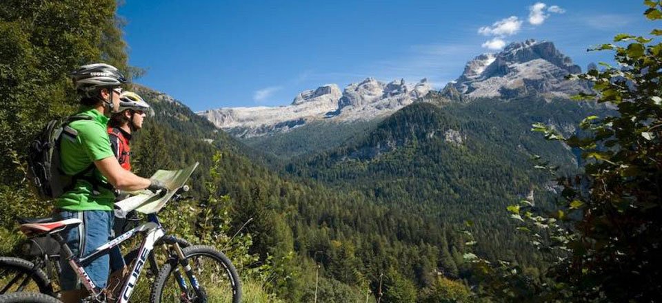 mountainbiken val di sole trentino zuid tirol italie