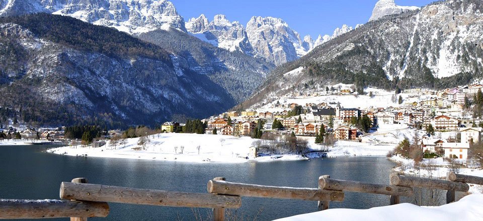 molveno trentino zuid tirol italiaanse alpen vakantie italie wintersport