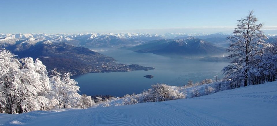 mottarone lago maggiore vakantie italië italiaanse alpen wintersport