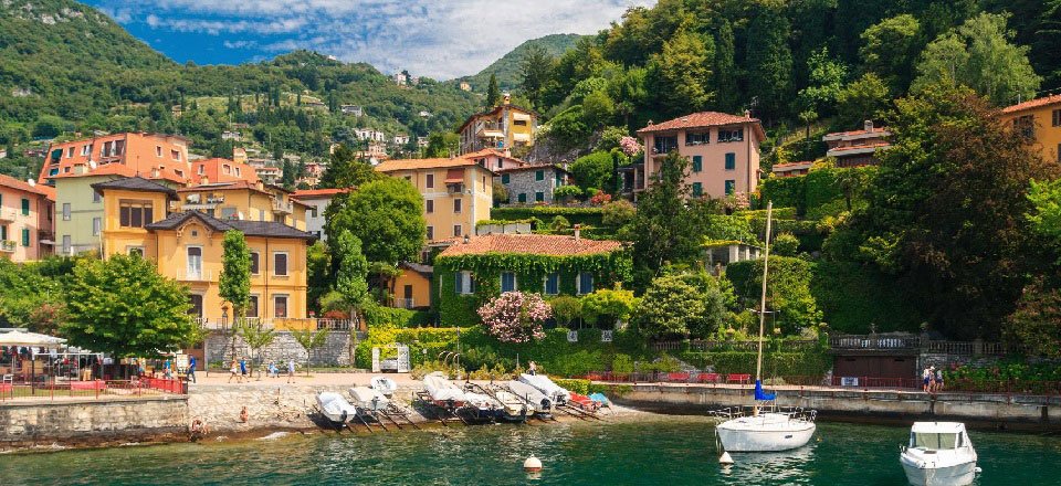 lago di como plaatsen rond het comomeer vakantie italie italiaanse alpen  varenna