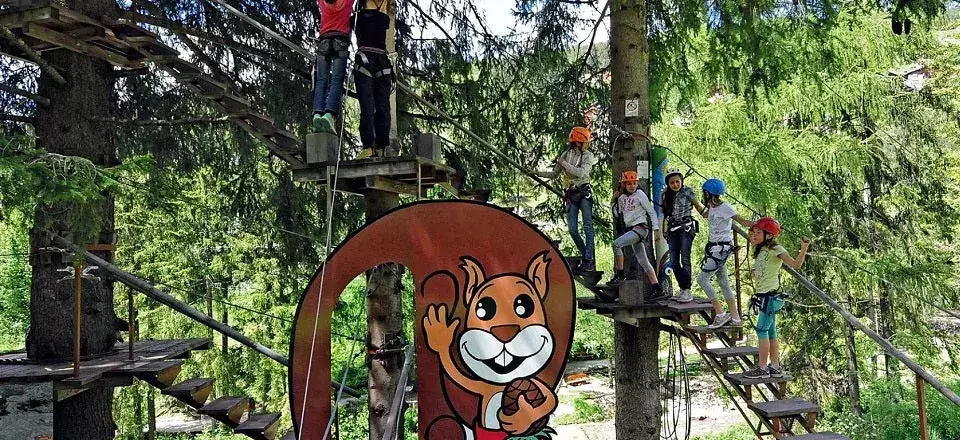 hochseilgarten grodental val gardena kinderen